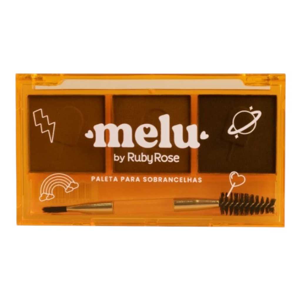 Paleta para Sobrancelhas Melu HB-F571 Rubyrose