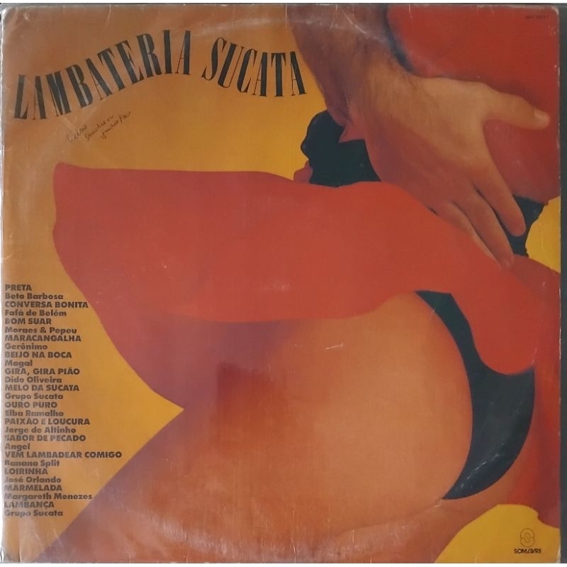 LP  Lambateria  Sucata  ( Trilha Complementar da novela  Rainha da Sucata)