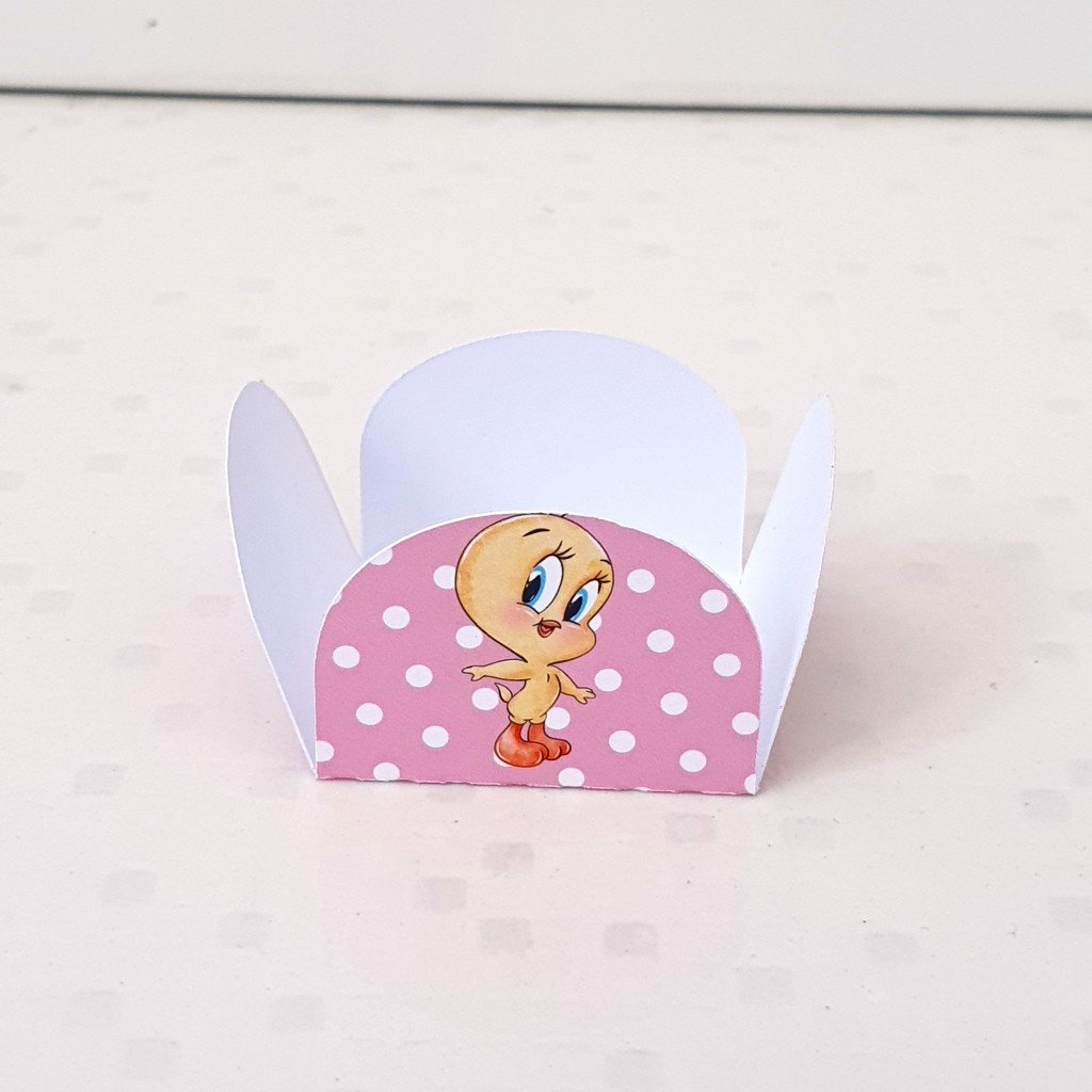 Forminha de Doces Baby Looney Tunes Personalizada – Festa Infantil Lembrancinha Aniversário