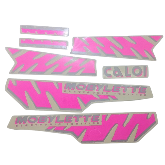 Kit Adesivos Mobilete Caloi Moby Xr 89 Á 93