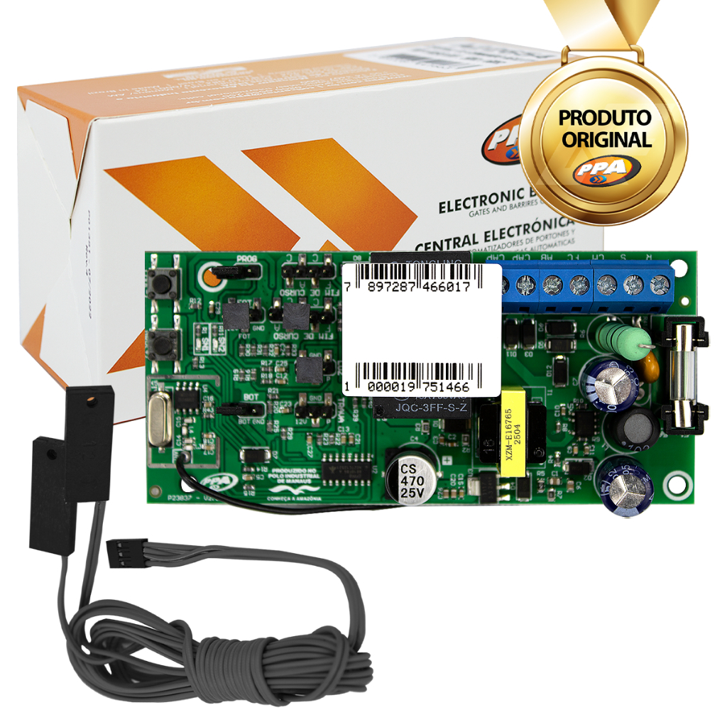 Placa De Comando Agility POP Freio + Fim de Curso BV PPA