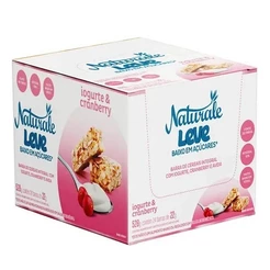 Caixa Barra de Cereais Iogurte e Cranberry 24 Unid - Naturale