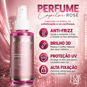 Perfume De Cabelo Feminino Fragrância Luxuosa Xo Frizz Protetor Térmico