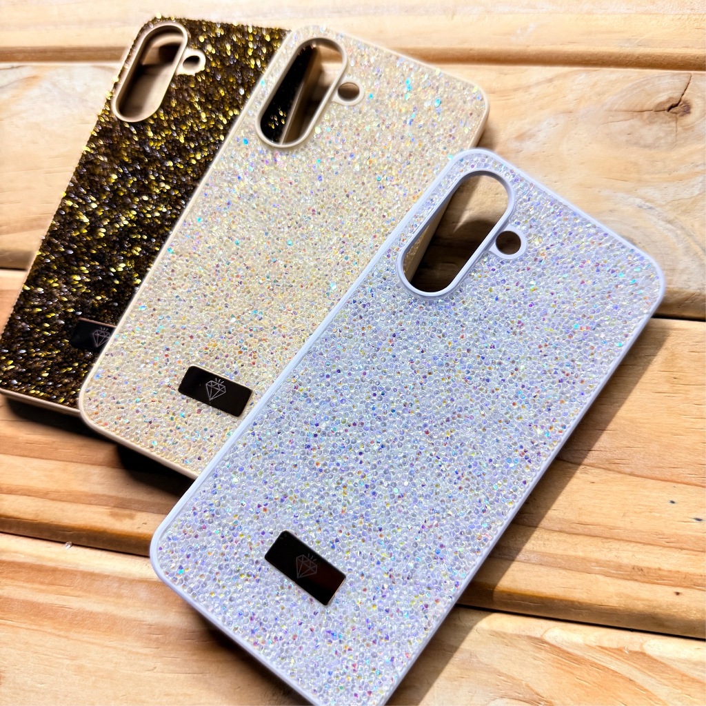 Capa Capinha para Samsung A07 / A14 / A15 / A06 / A16 / A17 / A26 / A17 / A26 / A36 / A56 / A54 A55 com Pedras De Strass