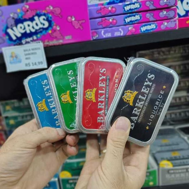 Barkleys Balas Pastilhas Sabores 50g