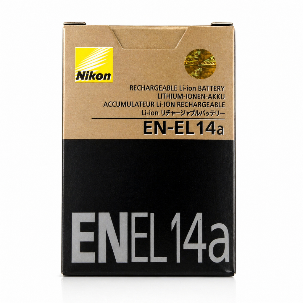 Bateria Nikon EN-EL 14a - novo Recarregável Alta Durabilidade