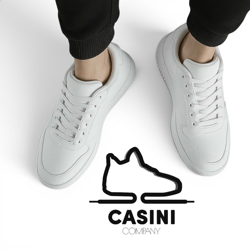 Tênis Branco Masculino Casual Unissex Lançamento
