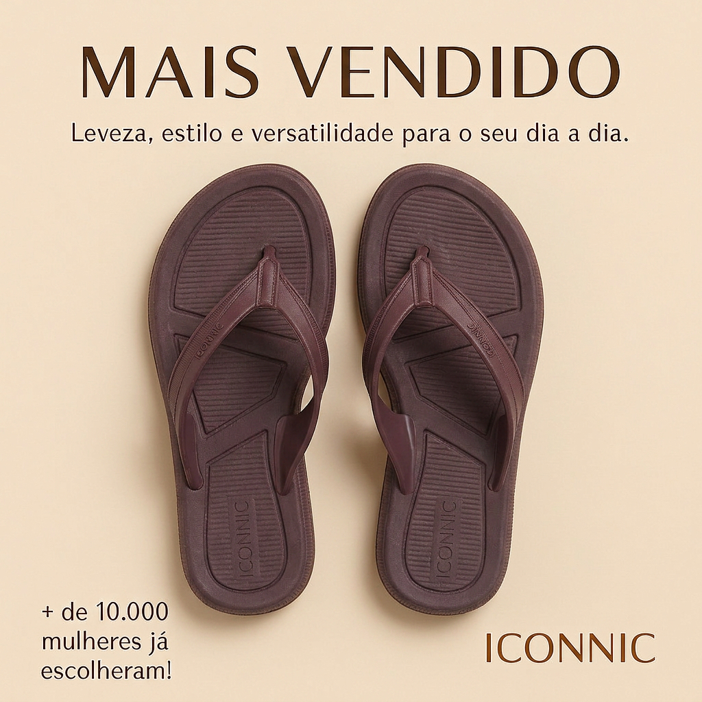 Chinelo Ortopédico Feminino Anatômico Confortável Leve Macio Solado Antiderrapante