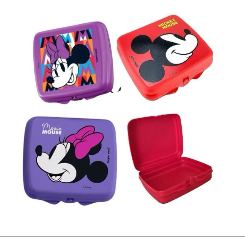 Tupperware Porta Sanduíche infantil ( diversos personagens )