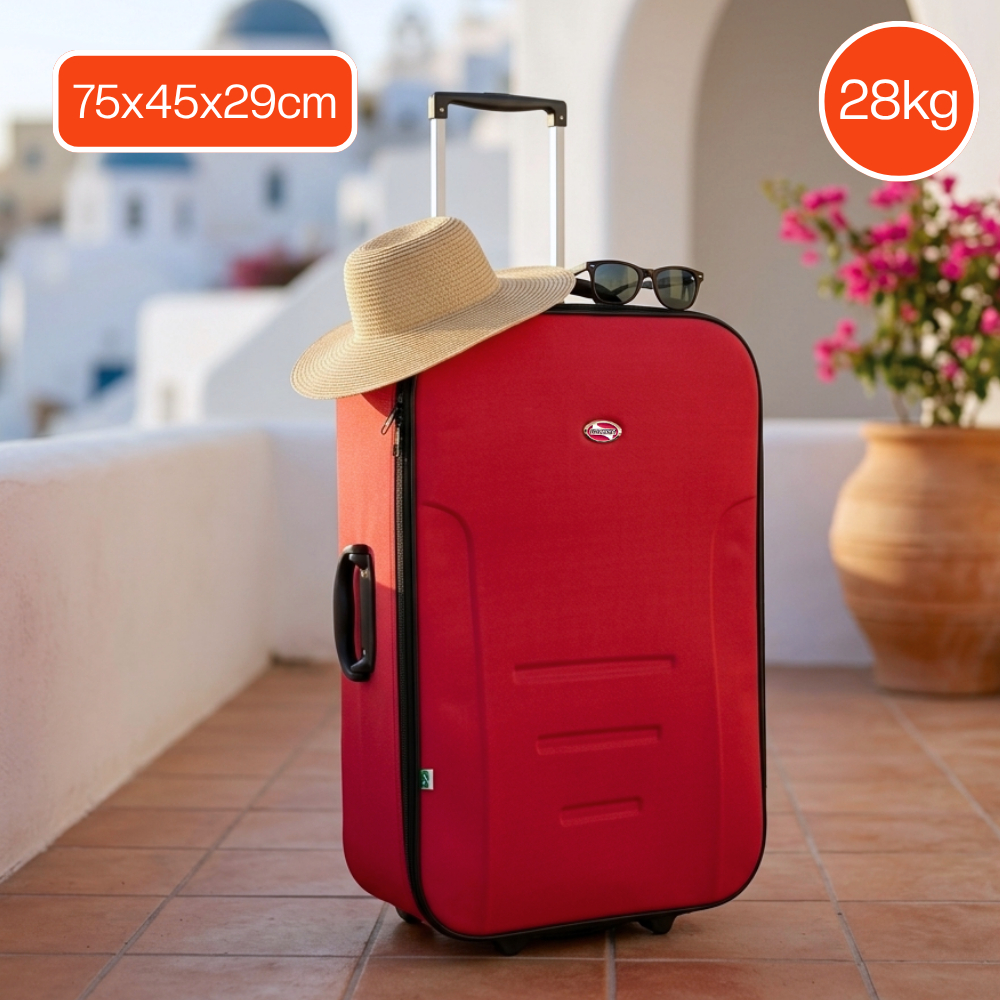Mala de viagem 28kg Grande G Resistente Grotaferrata