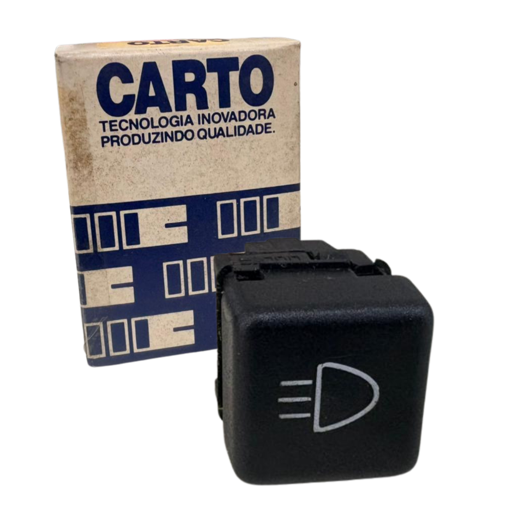 Interruptor Botão Farol Auxiliar Milha Uno Premio Elba Fiorino Original Carto