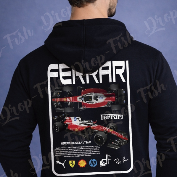 Moletom Ferrari 2026 Fórmula 1 - EXCLUSIVO - Carro Lançamento