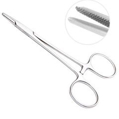 Porta Agulha Mayo Hegar 15 cm Aço Inoxidável