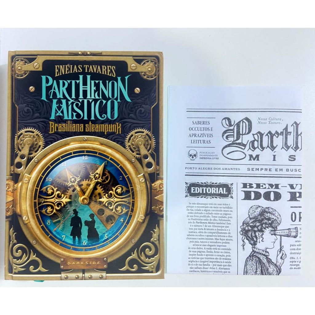 Parthenon Místico (Brasiliana SteamPunk) - Darkside - capa dura - português