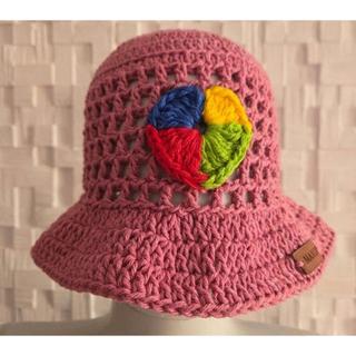 Bucket com o Símbolo do Autismo em Crochê Chapéu do TEA de Crochet Chapéu de Praia Autismo