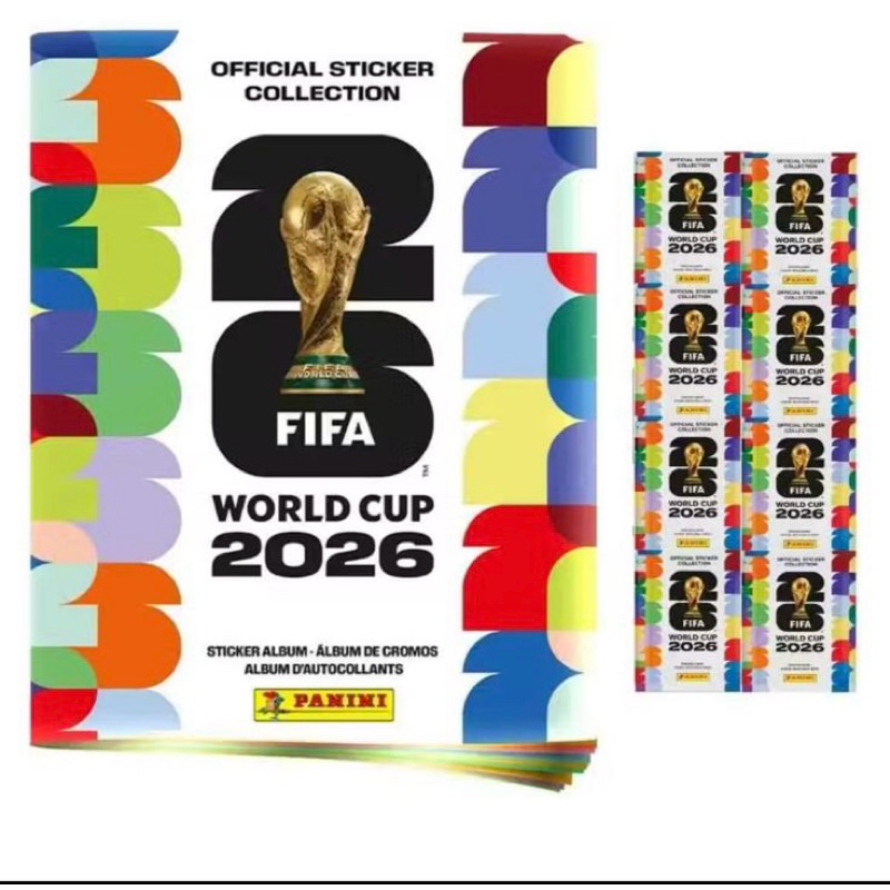 ÁLBUM COPA DO MUNDO 2026 + 70 FIGURINHAS