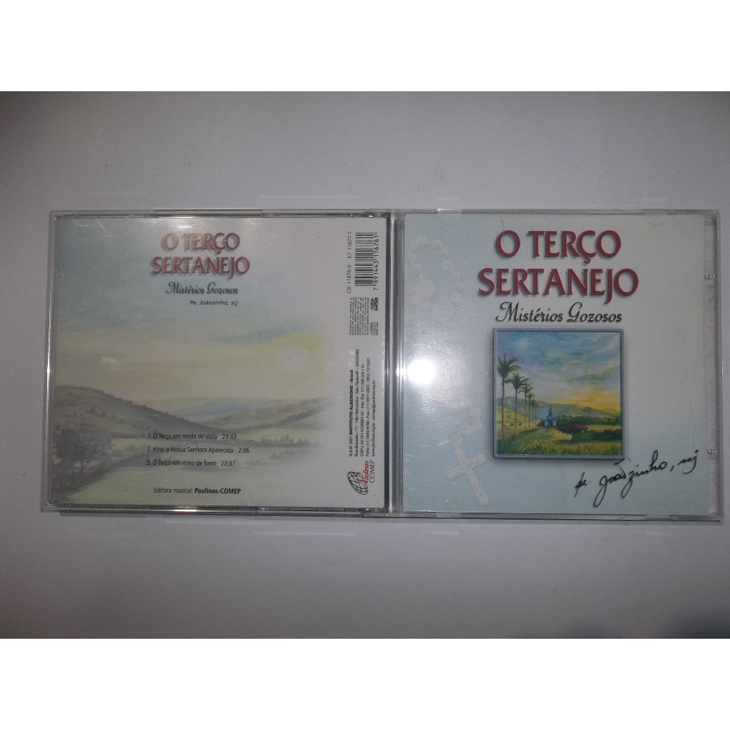 cd o terço sertanejo mistérios gozosos padre joãozinho