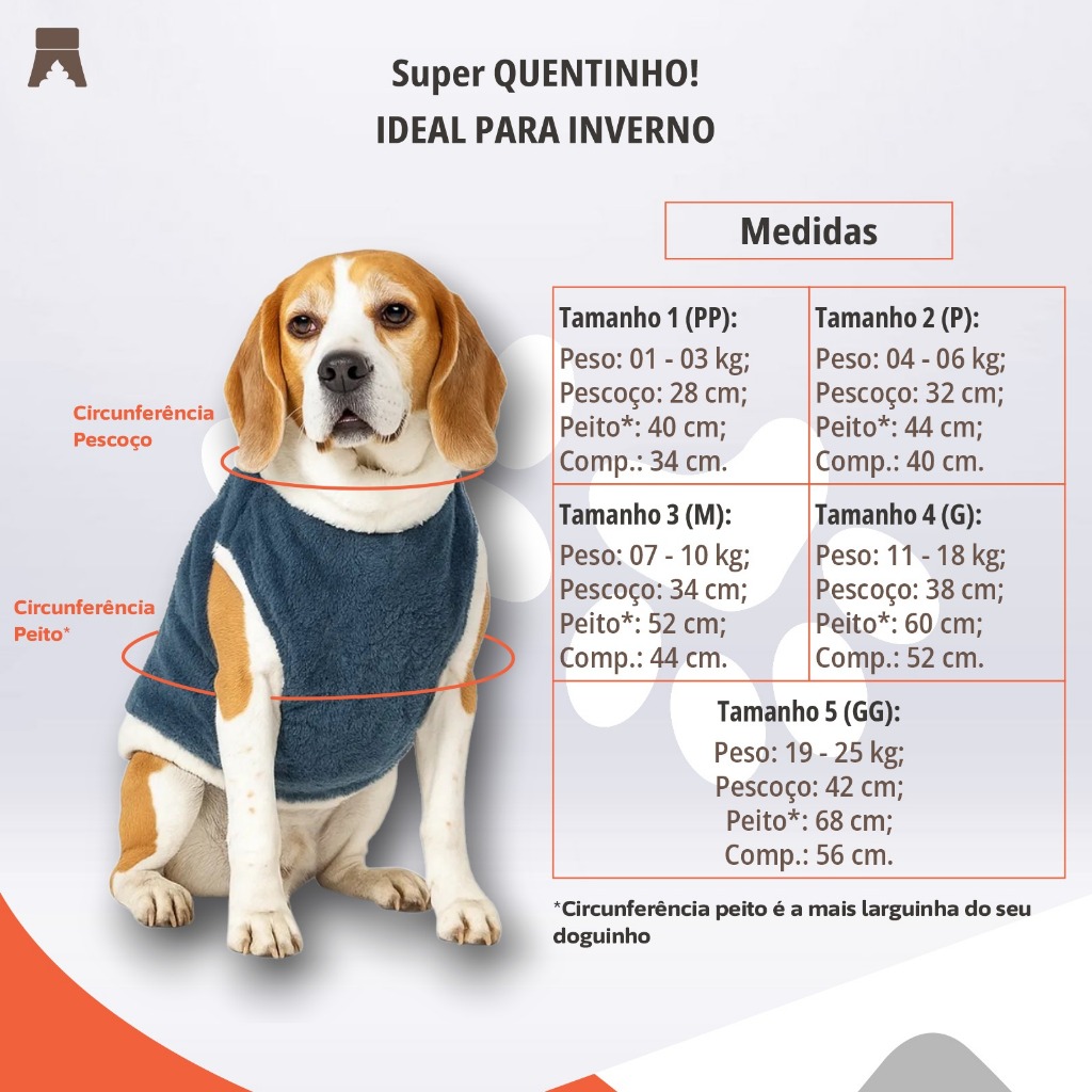 Sueter cachorro pequeno, Roupa de pet quente, Roupa de cachorro inverno barato, PP, P, M, G, GG, XGG,  Cores Variadas