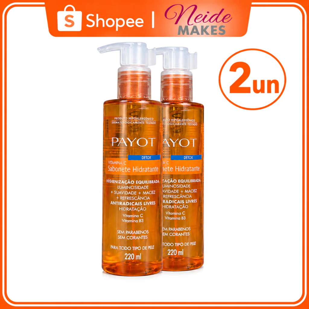 Sabone Liquido Vitamina c Payot Hidratante Detox - Original