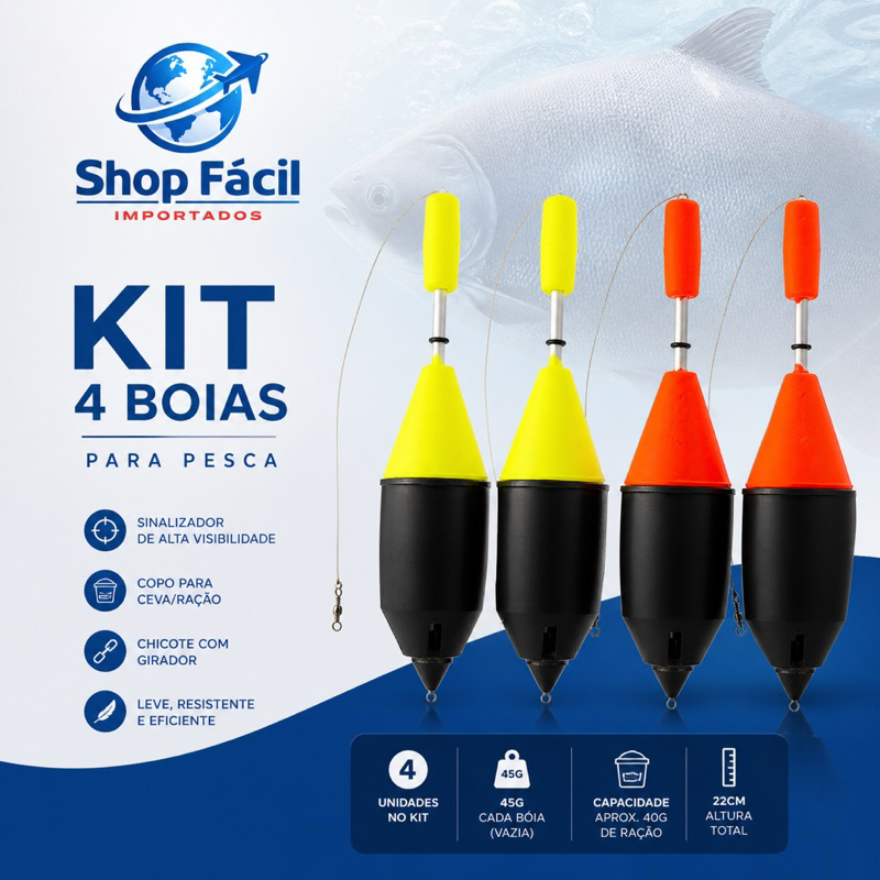 KIT BOIA CEVADEIRA – 4 UNIDADES