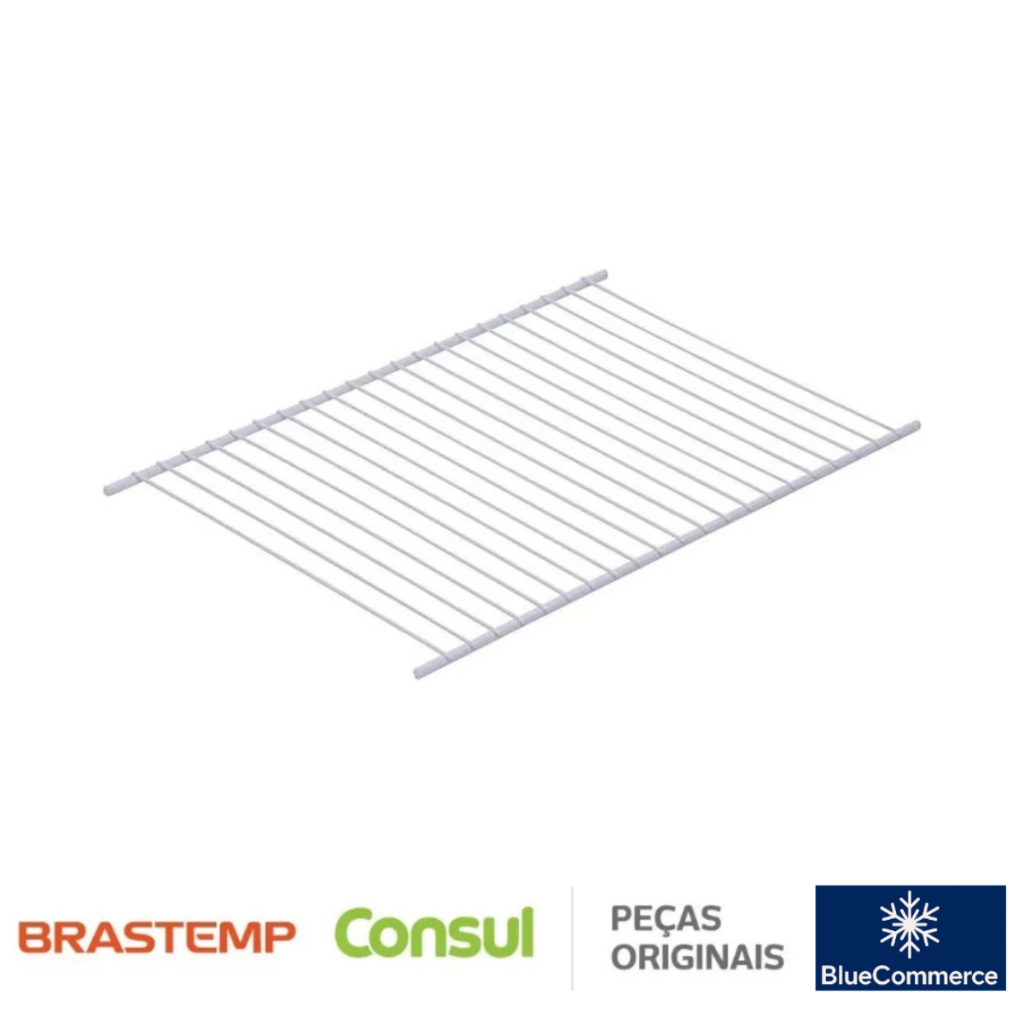 Prateleira de Ferro Geladeira Consul/Brastemp ORIGINAL(Grade/Aramada)