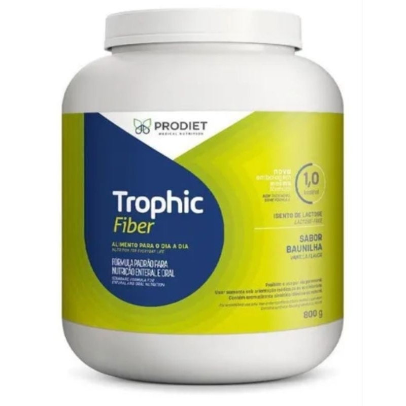 Trophic Fiber 800g Dieta Enteral em pó - Prodiet