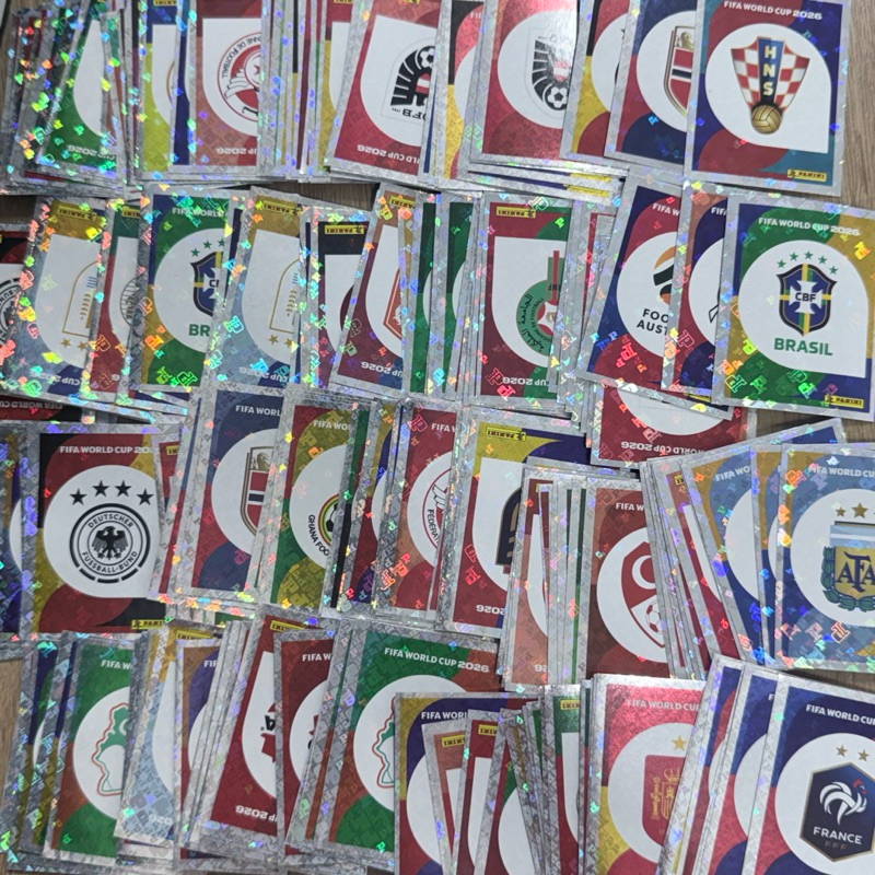 Figurinhas Brasão Seleção a Escolher Copa do Mundo 2026 Original