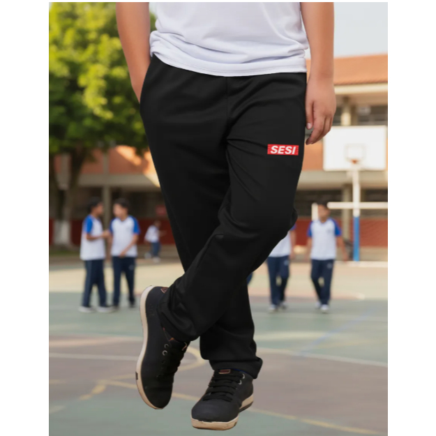 Uniforme Sesi Calça Infantil E Juvenil Helanca Escolar