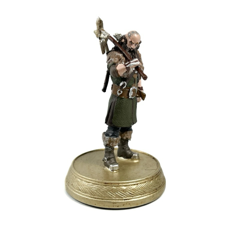 O Hobbit: Dwalin Anão Guerreiro - Edição 11 - Eaglemoss Senhor dos Anéis