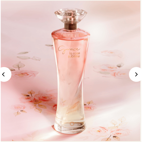 Grace La Rose Sublime Deo Colônia 100ml Hinode - Fragrância Feminina Sofisticada e Elegante
