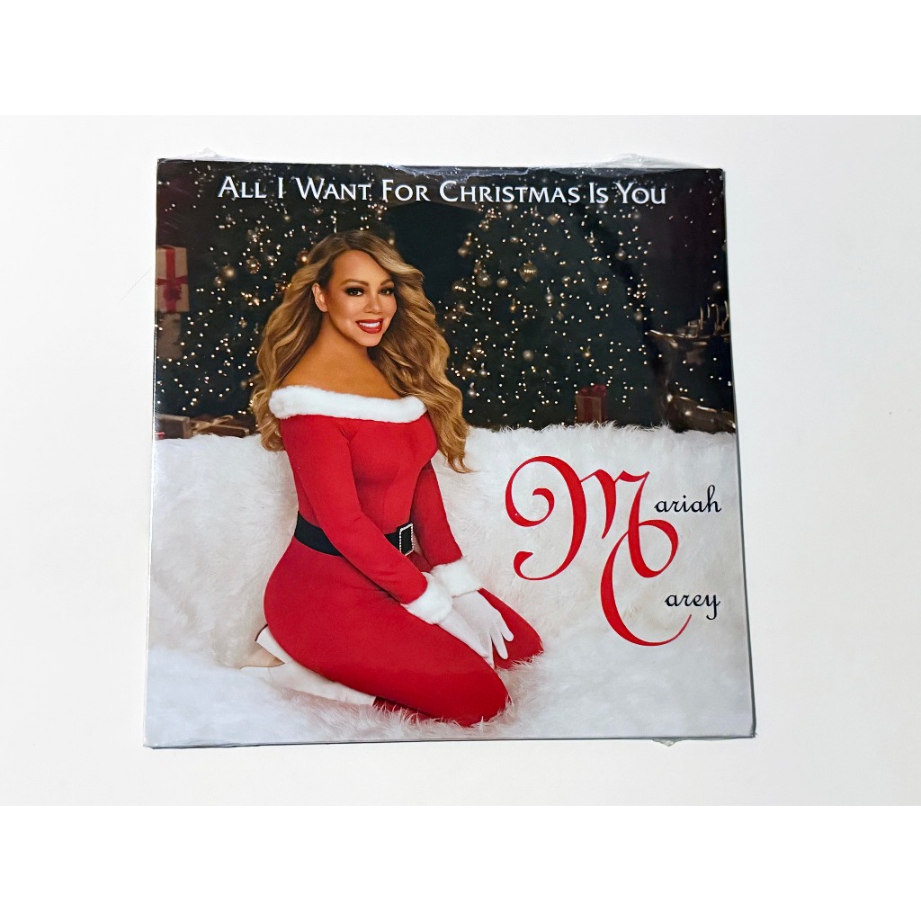 Mariah Carey All I Want For Christmas Is You 7" Single Compacto 2024