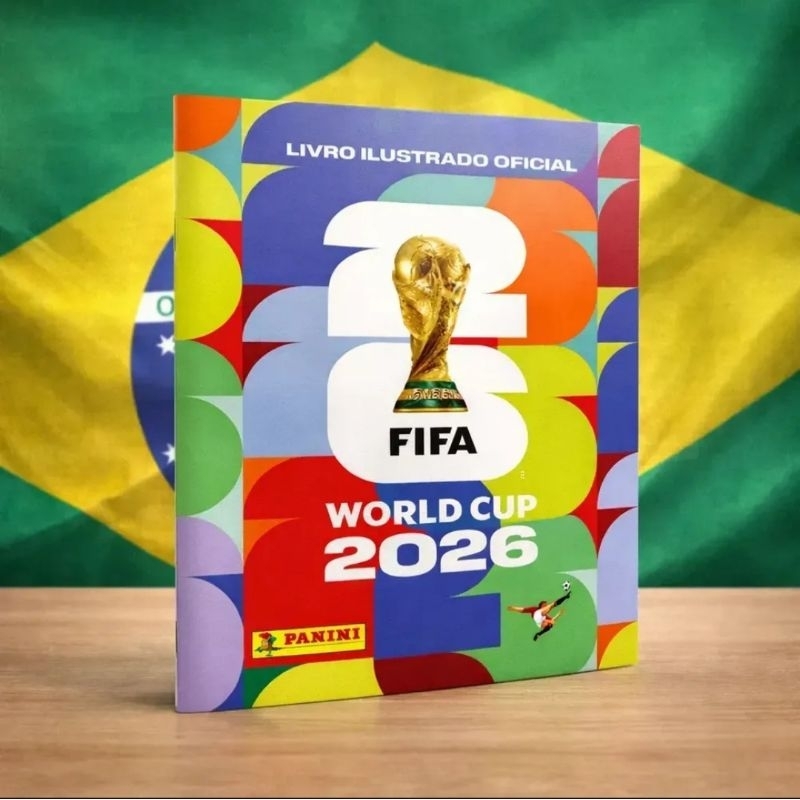 Álbum Oficial Copa do Mundo 2026 + Figurinhas