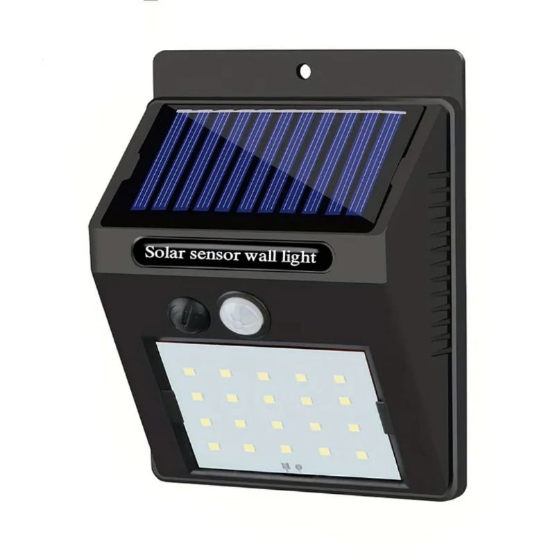 💡 LUMINÁRIA SOLAR 10/ 100 LEDS COM SENSOR DE MOVIMENTO 🌙✨