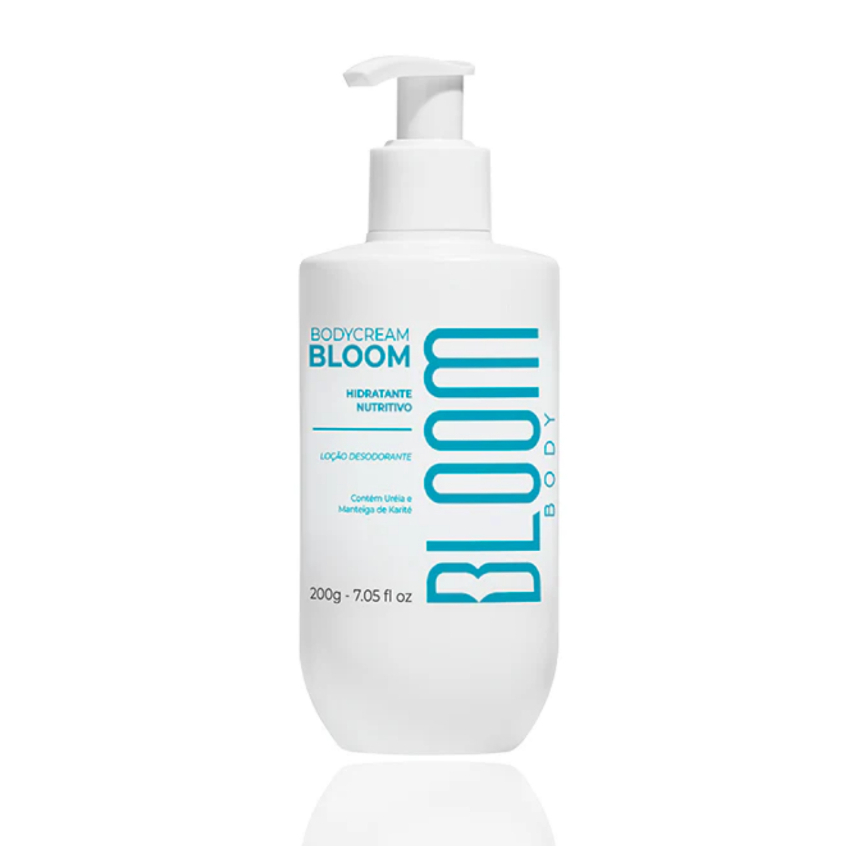 Hidratante Corporal Bloom Body Cream 200g Hidratação Intensa Toque Sedoso