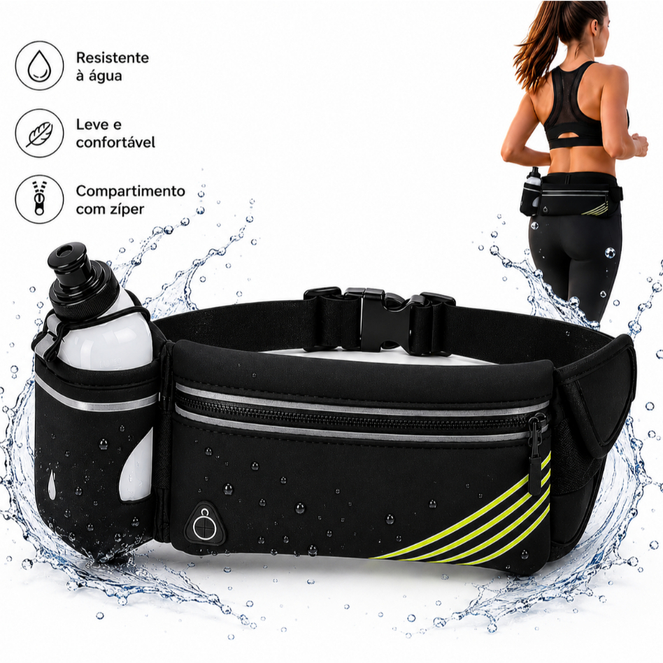 Bolsa De Cintura Pochete Impermeável Para Corrida Caminhada ao Ar Livre