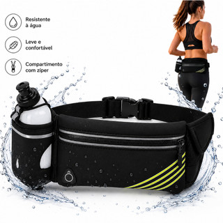 Bolsa De Cintura Pochete Impermeável Para Corrida Caminhada ao Ar Livre