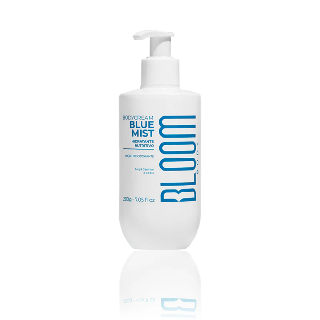 Hidratante Corporal Blue Mist Bloom 200g Body Cream Refrescante