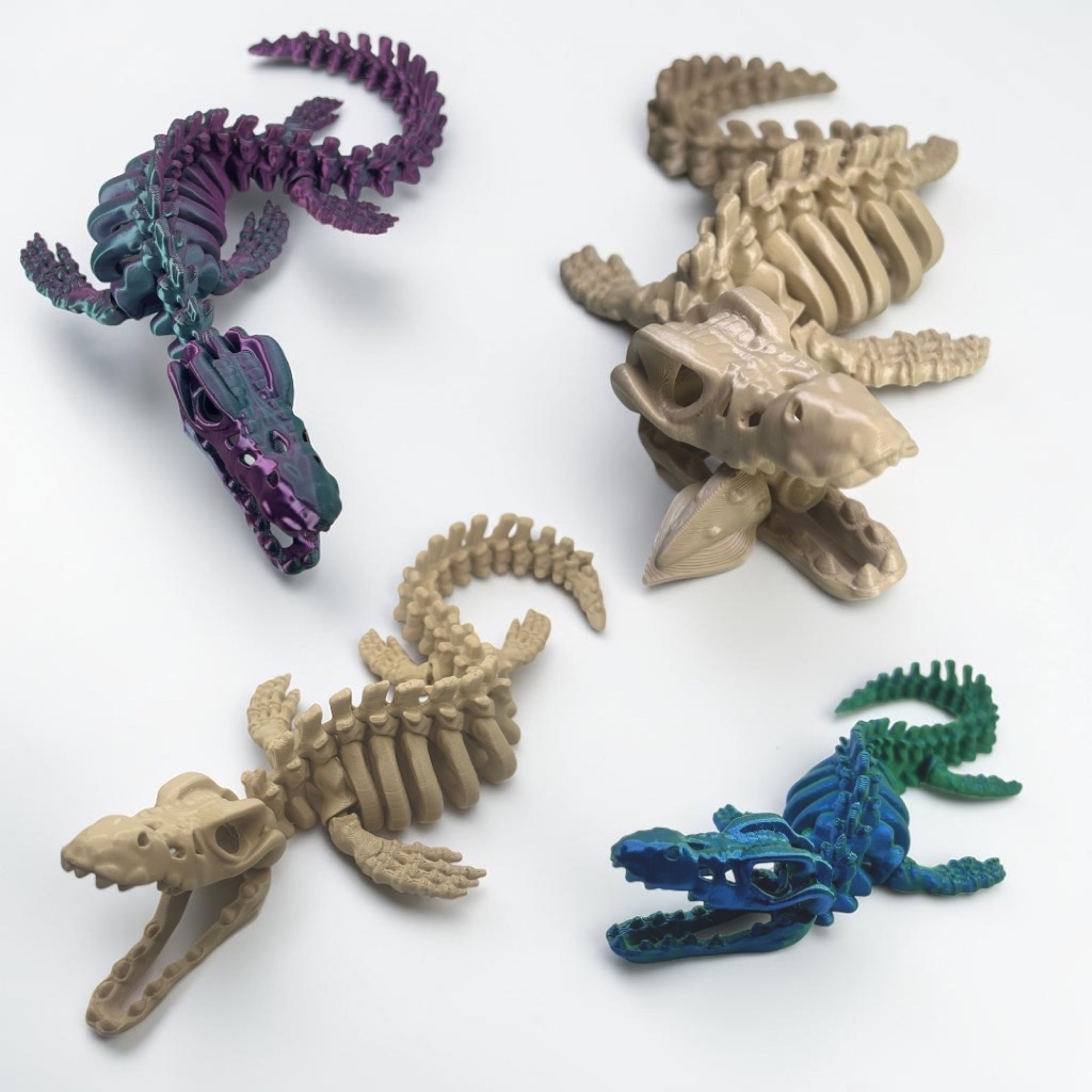 Brinquedo Mosassauro Esqueleto Articulado com Squid – Dinossauro Jurassic Dino World