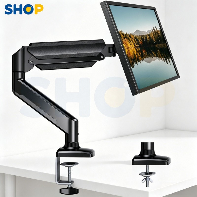 Suporte de Monitor Articulado: Ajuste Ergonômico para Monitor de Computador U1