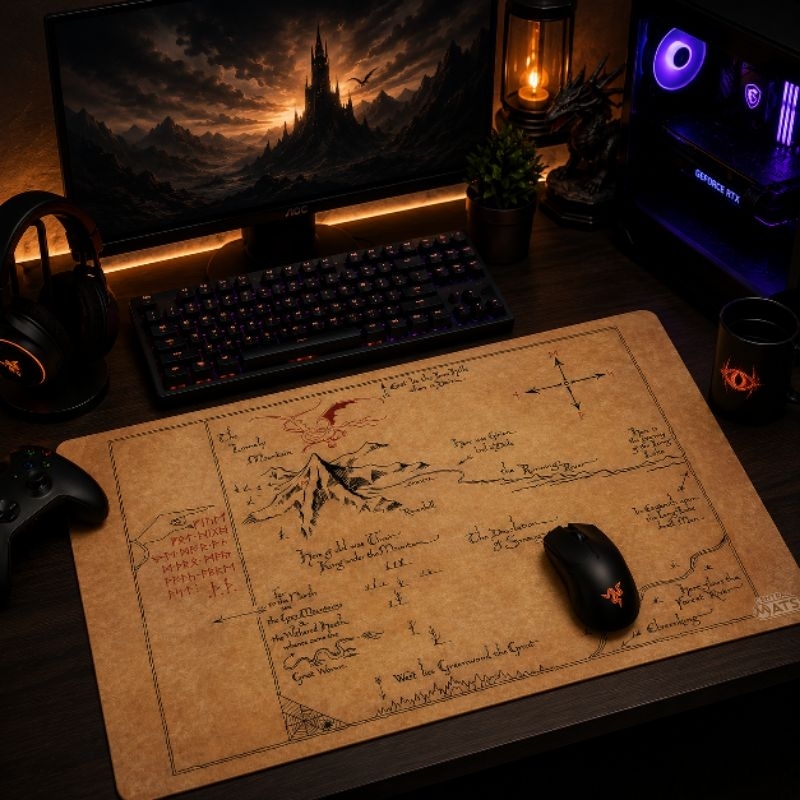 Mouse Pad / Playmat Gamer Pokémon / Magic The Gathering /Yu-Gi-Oh / One Piece / 