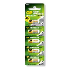 Pilha Alcalina 23A GP Super Bateria 12V MN21 V23GA A23 5 unidades