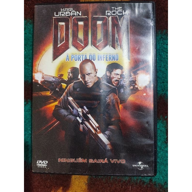 DOOM A Porta do Inferno DVD original DUB/LEG