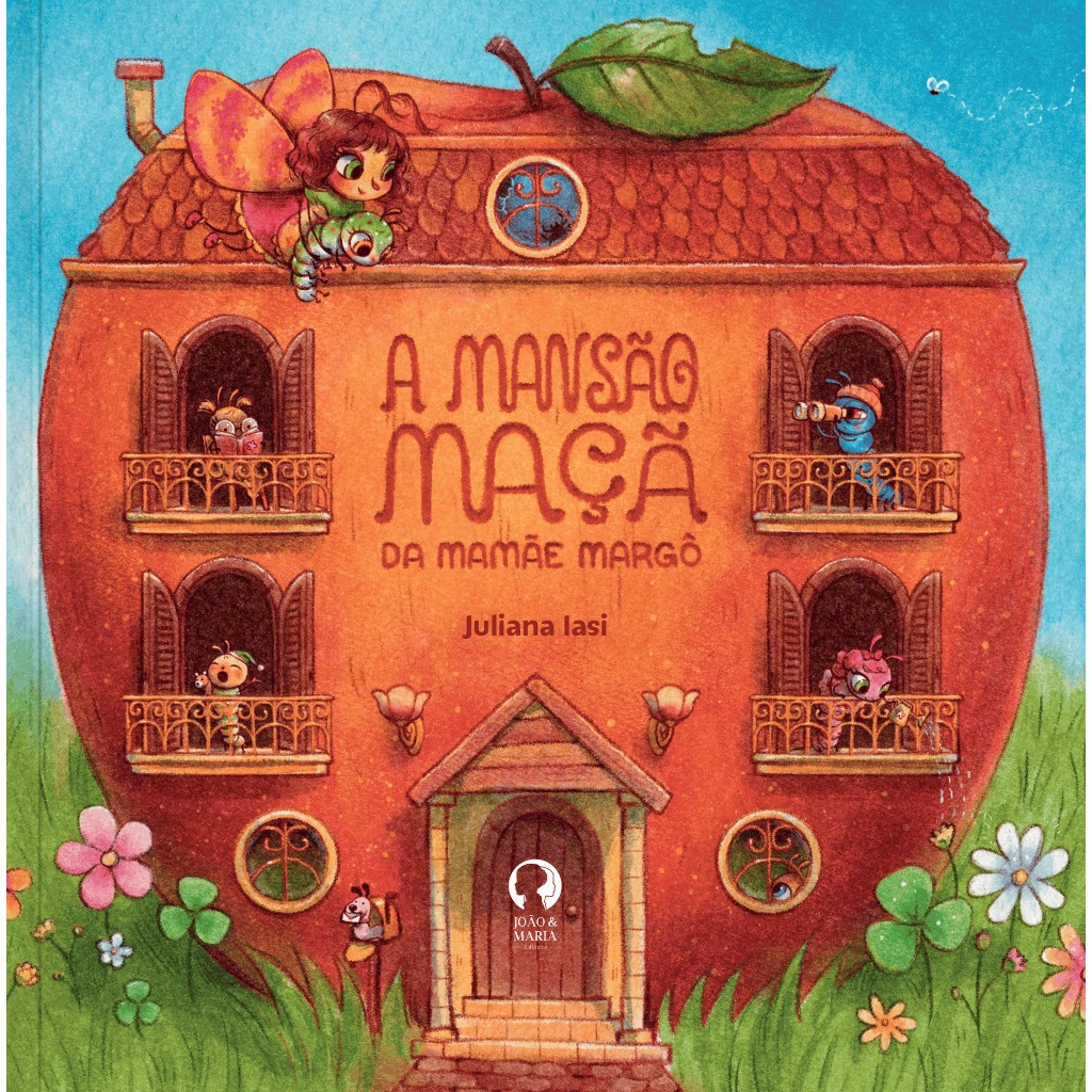 Livro Infantil A Mansão Maçã | Jogo Procure e Encontre | Ensina Rotina e Ordem | Livro Interativo para Crianças
