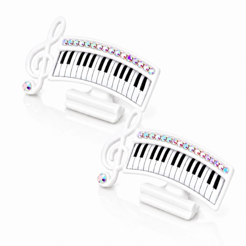 Prendedor de Partitura Luxo Órgão – Metal premium acompanha case protetora + brinde