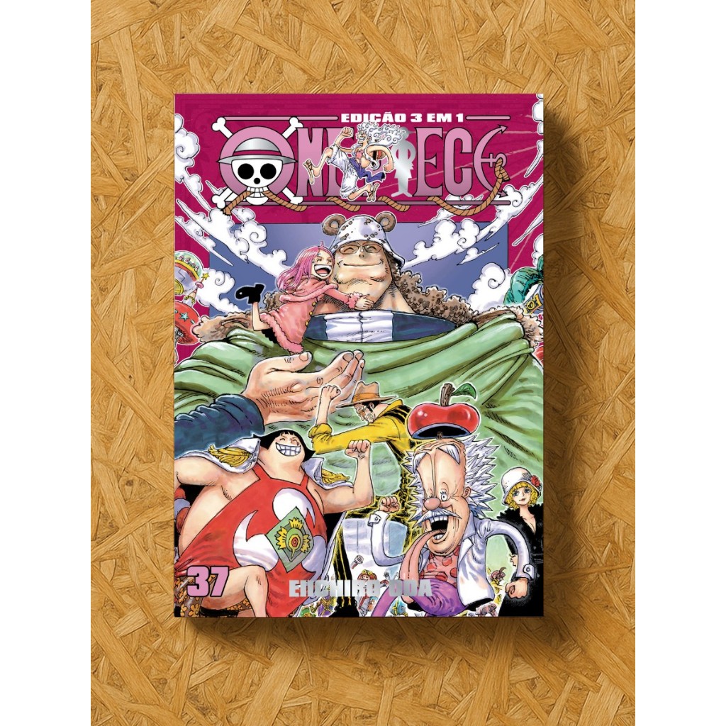 Mangá - One Piece 3 Em 1 Vol. 37 - Novo/Lacrado · foto 2