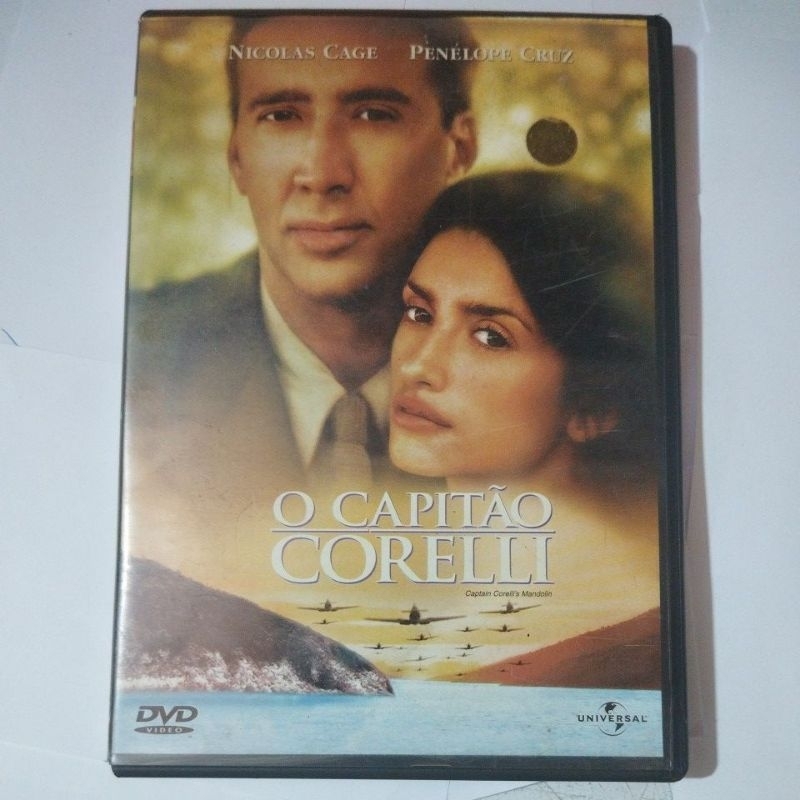 Dvd O Capitao Corelli - Legendado - Original - Nicolas Cage
