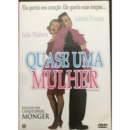 Quase Uma Mulher DVD (1992) - Original Lacrado de Revista (Envelope)