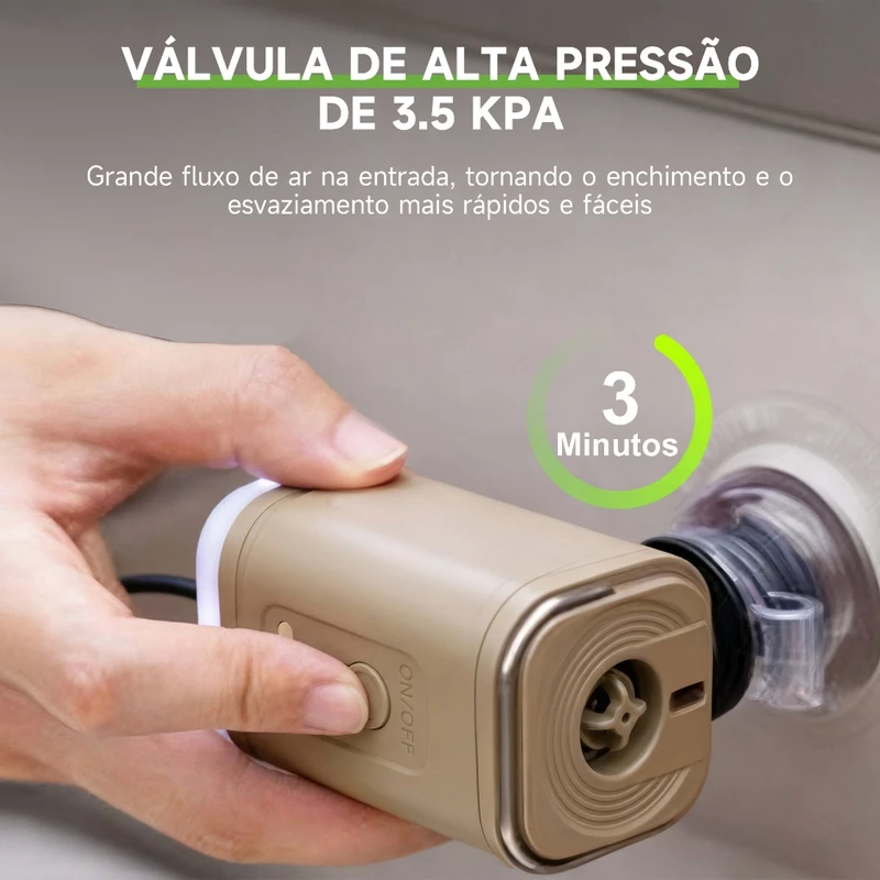 Colchão Inflável Casal para Camping e Viagem — foto 6