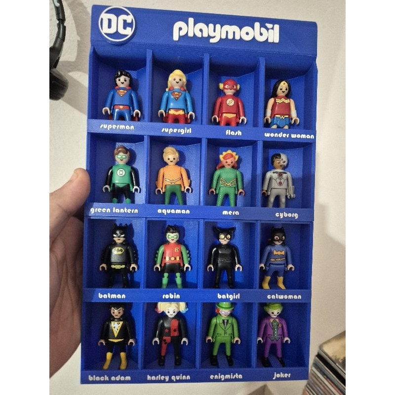 KINDER OVO PLAYMOBIL COLEÇÃO COMPLETA COM EXPOSITOR.
