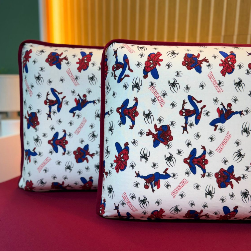Jogo de Cama com estampas kids em Malha 100% Algodão Toque Macio, Não Forma Bolinhas Solteiro ao King — imagem 2 de 2